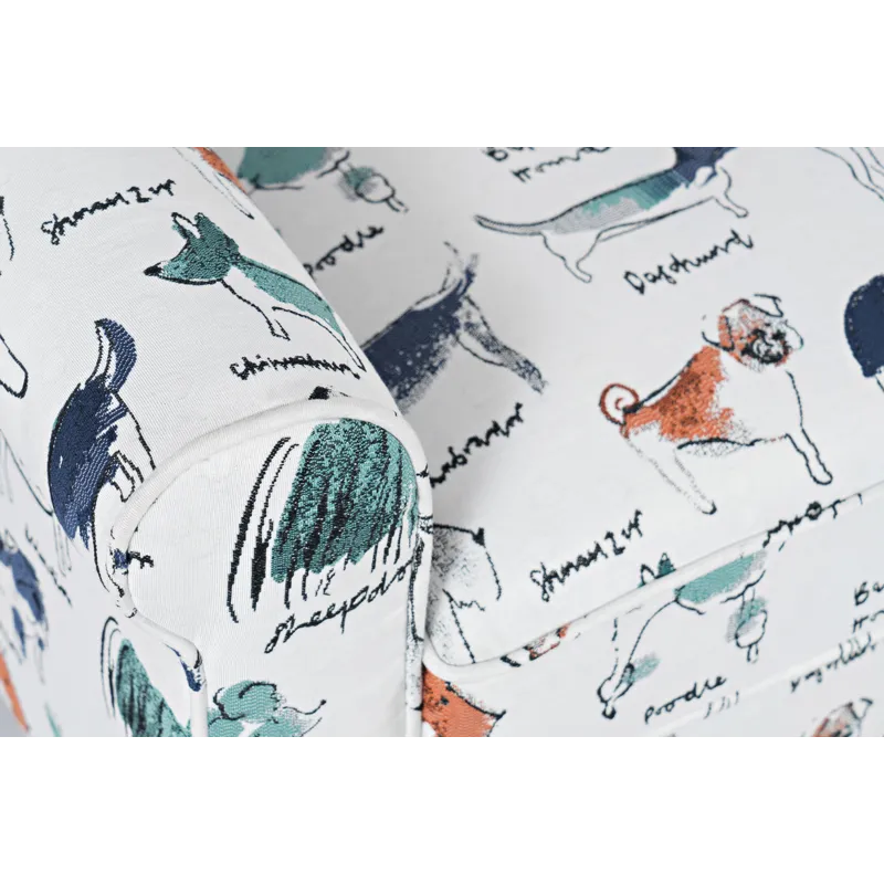 Baxter Puppy Upholstered Classic Traditional Accent Chair