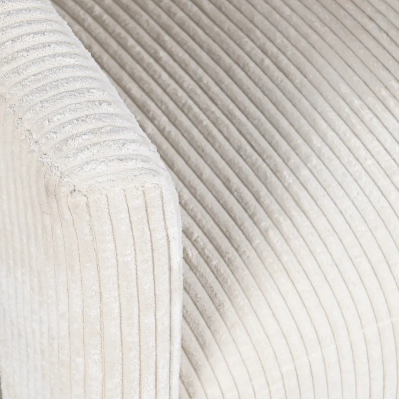 Bowen Modern Three-Leg Upholstered Accent Dining Armchair With Corduroy Fabric