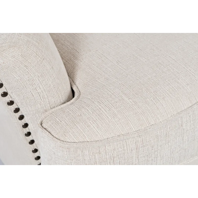 Bryson Transitional Upholstered Accent Chair With Nailhead Trim