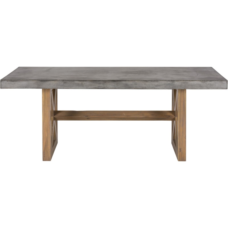 Boulder Ridge Concrete Dining Table Rectangle By Jofran 757 78t