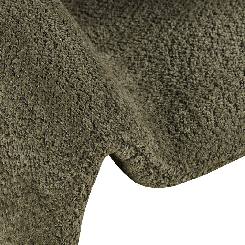 Dolce Mid-Century Modern Bent Angle Upholstered Accent Chair