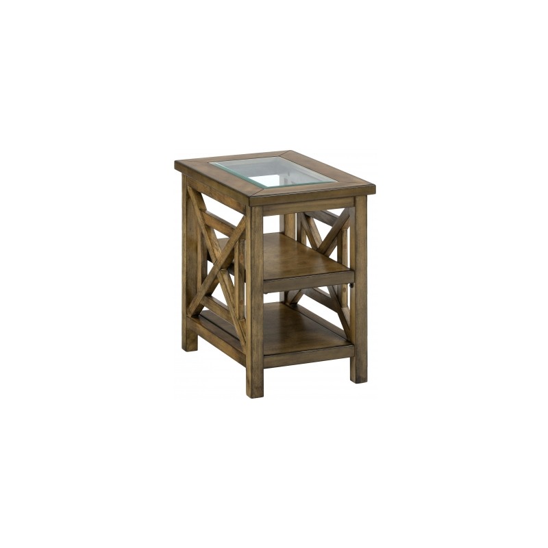 Brady Birch Small Contemporary Chairside Table By Jofran