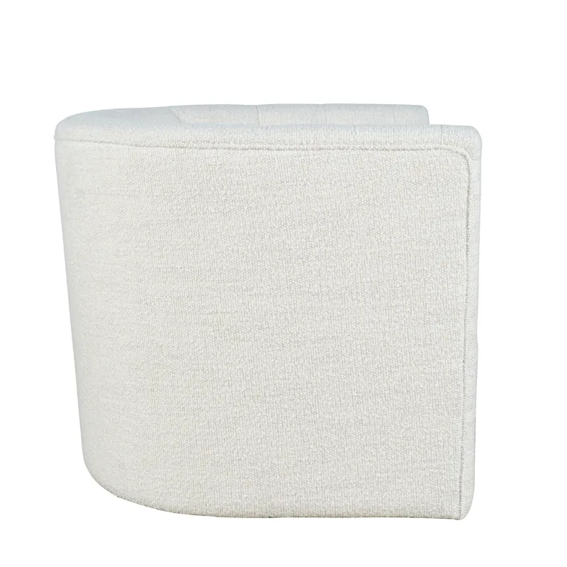 Everly Boucle Modern Transitional Swivel Accent Chair