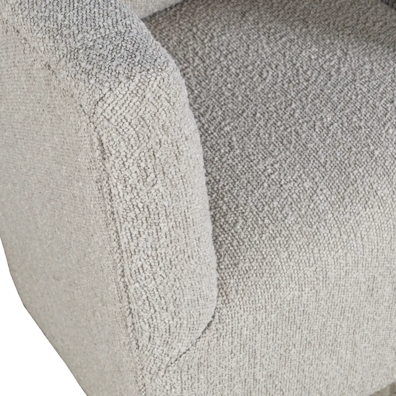 Everly Boucle Modern Transitional Swivel Accent Chair