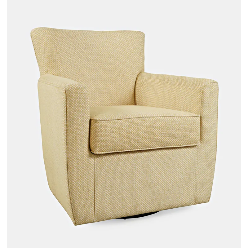 Blakely Harper Contemporary Traditional Swivel Accent Chair