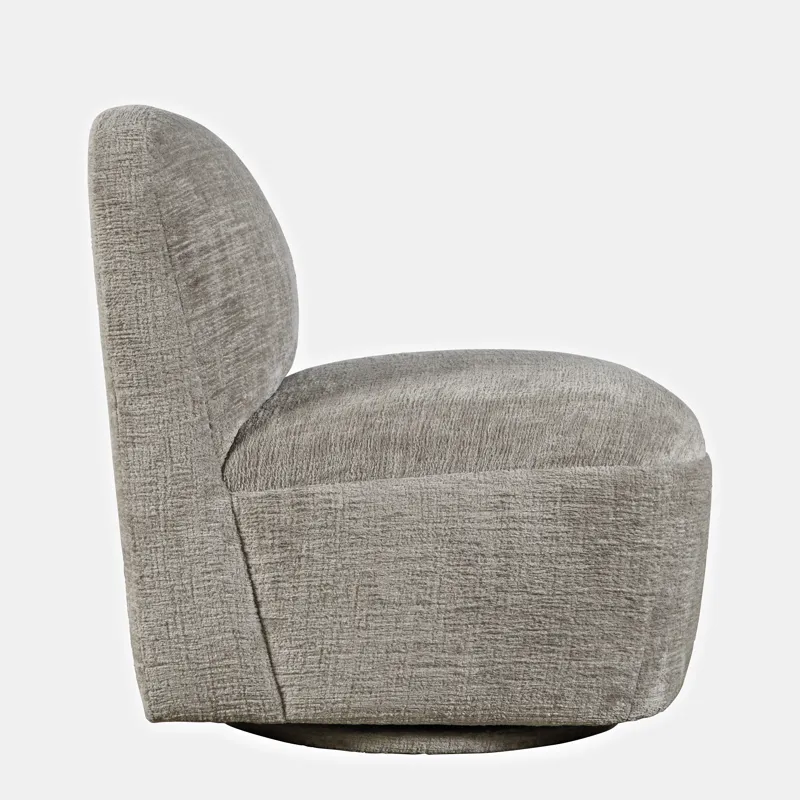 Josie Upholstered Contemporary Casual Swivel Accent Chair
