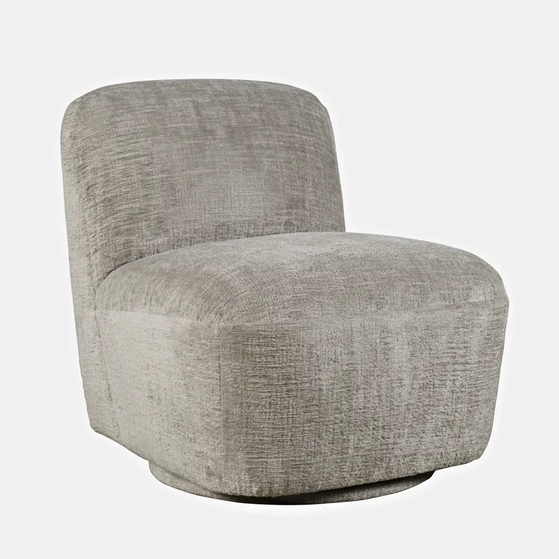Josie Upholstered Contemporary Casual Swivel Accent Chair