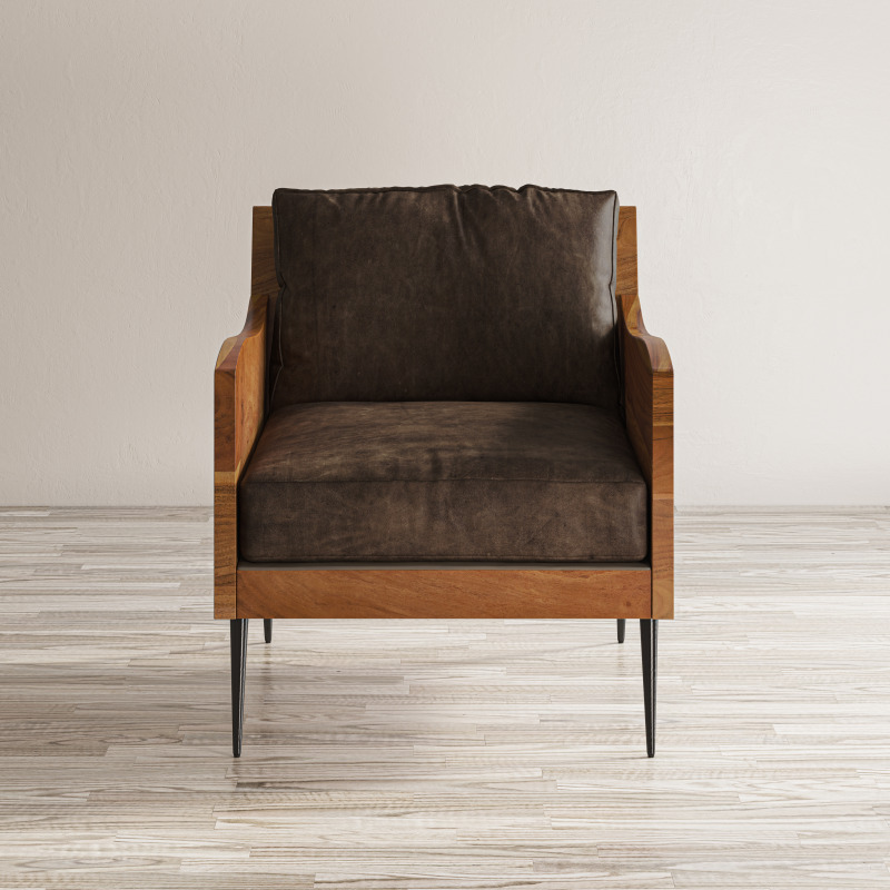 Karma Accent Chair KARMACHBOURBON by Jofran at Old Brick Furniture