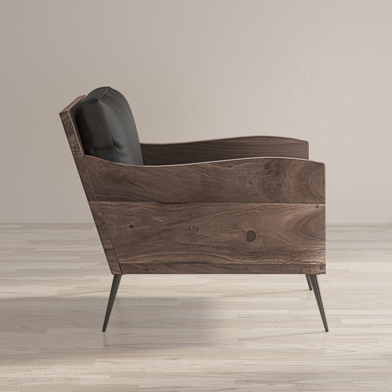 Karma Accent Chair KARMACHSLATE by Jofran at Old Brick Furniture