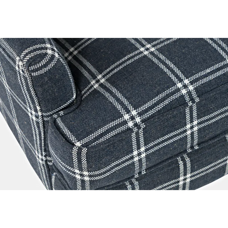 Lacroix Traditional Upholstered Wingback Accent Chair