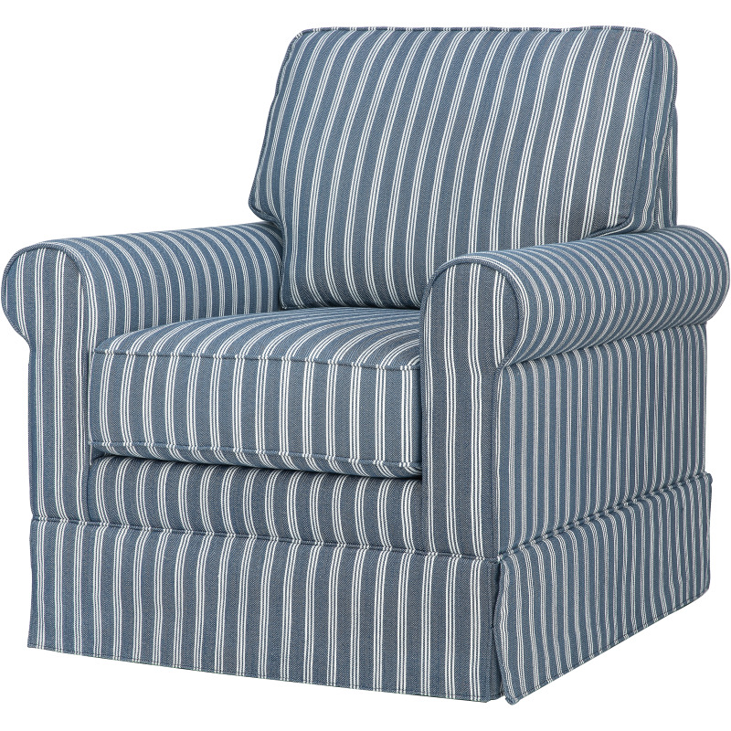 Riley Swivel Accent Chair RILEYSWNAVY by Jofran at Bruce Furniture