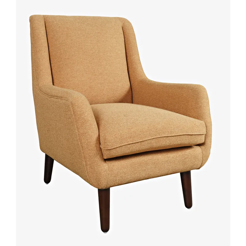 Theo Mid-Century Modern Contemporary Upholstered Accent Chair