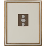 18X22X2 Mahogony Intaglio Iii