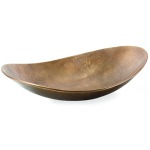 Copper Plated Oval Dish
