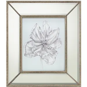 26X30X5 Silvery Blue Tulips Iv