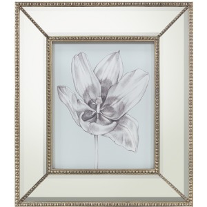 26X30X5 Silvery Blue Tulips Ii