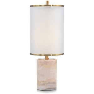 Ros&eacute; Stone Table Lamp