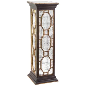 X Eglomise Pedestal