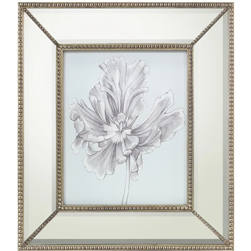 26X30X5 Silvery Blue Tulips Iii