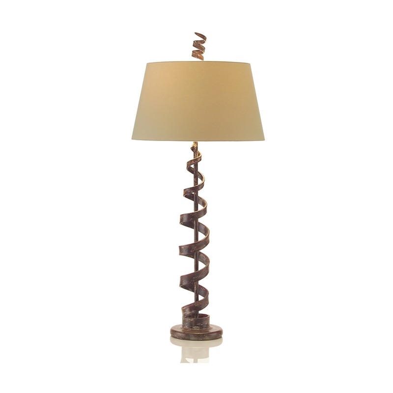 41" Unwound Buffet Lamp