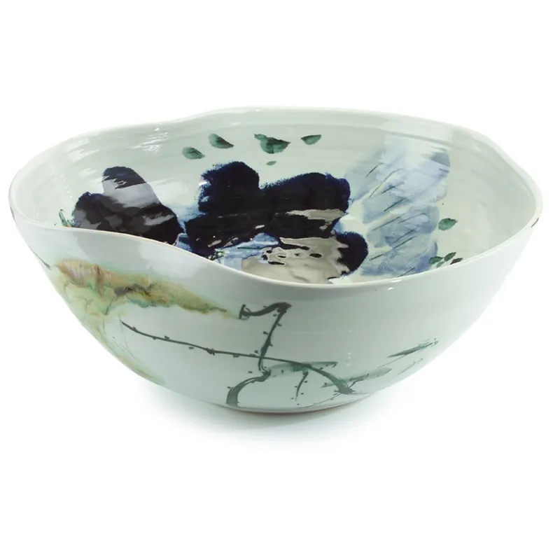 X Curled Rim Extra Large Bowl