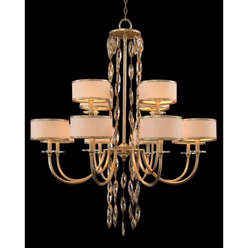 X Twelve-Lt Counterpoint Chandelr