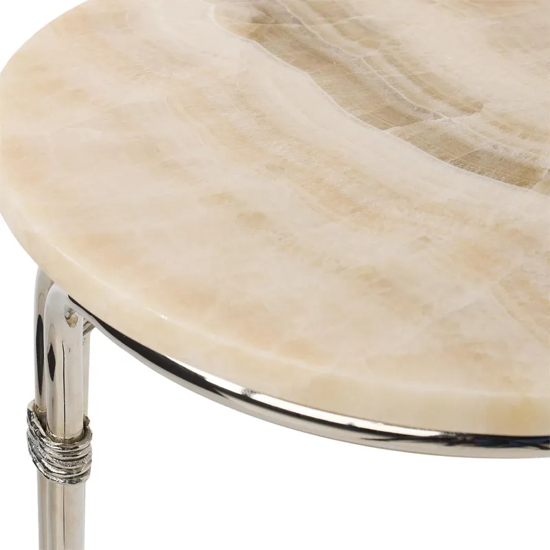 Tecali Accent Table