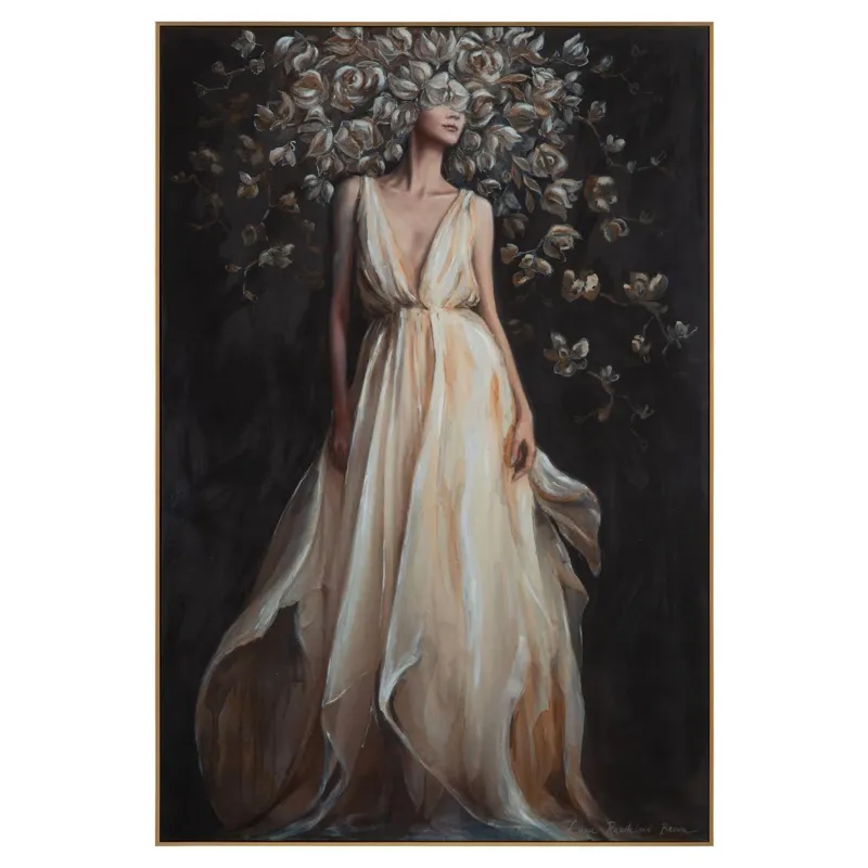 Zana Brown's If You Want the Moon, Do Not Hide from the Night Artwork