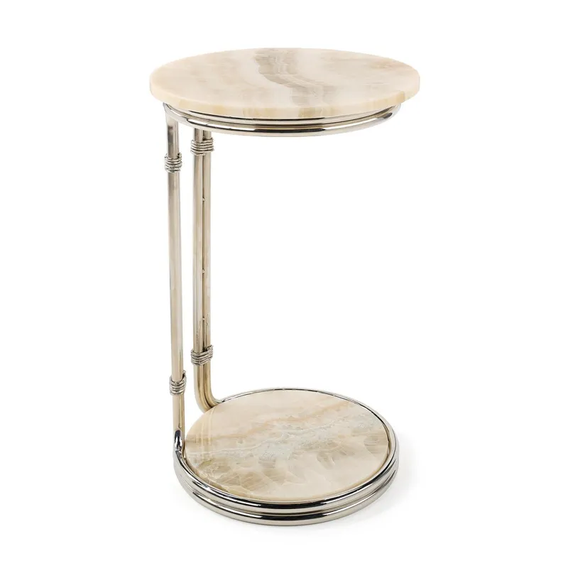 Tecali Accent Table