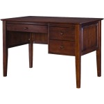 Lancaster Executive Shaker Desk in Espresso
