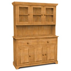 3 Door Hutch