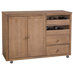 SoMa - Wine and Storage Cabinet in Flax