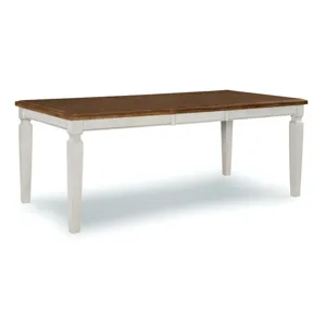 Vista Table in Hickory & Shell