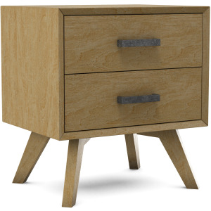 Boulder 2-Drawer Nightstand