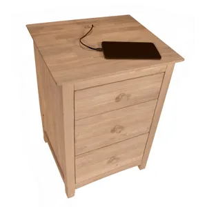 Lancaster 3-Drawer w/ hideaway power strip