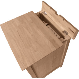 Lancaster 3-Drawer w/ hideaway power strip