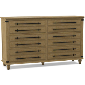 Farmhouse Chic 6-Drawer Dresser