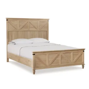 The Farmhouse Chic Rustic Bed: Available K & Q