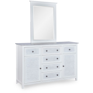 High Tide Bedroom - 6 Drawer / 2 Door Dresser