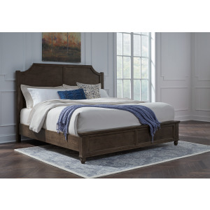 Vista Bedroom - The Vista Bed: Available in K, Q, and Tw in Coal