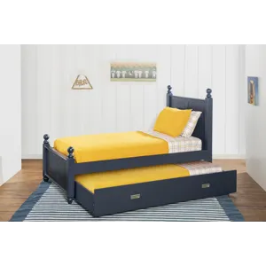 Tykes Bedroom - Denim Cottage Twin Bed