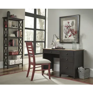72'' X -Sided Bookcase