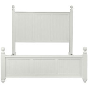 Queen Cottage Bed in Pure White