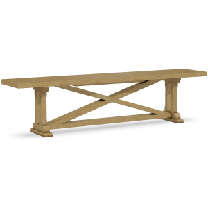 Alexa Trestle Bench Top & Base