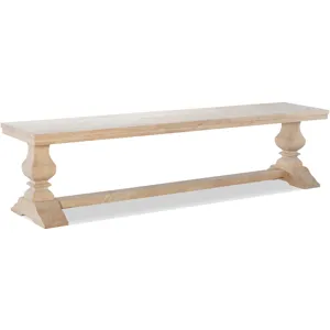 74" Trestle Bench Top & Base