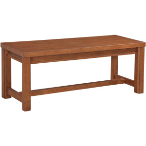 Westwood - Gabe Bench  in Bourbon Oak