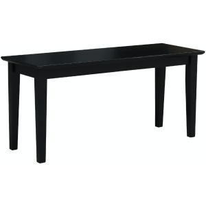 Dining Essentials - Shaker Bench in Black