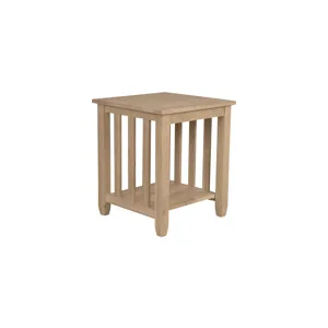 Mission End Table