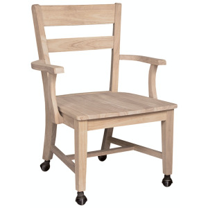 Castor Dining Chair on wheels