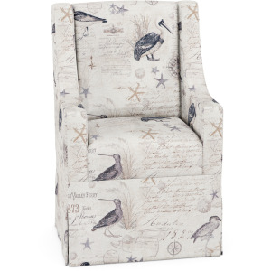 Slope Arm Slip Cover Chair